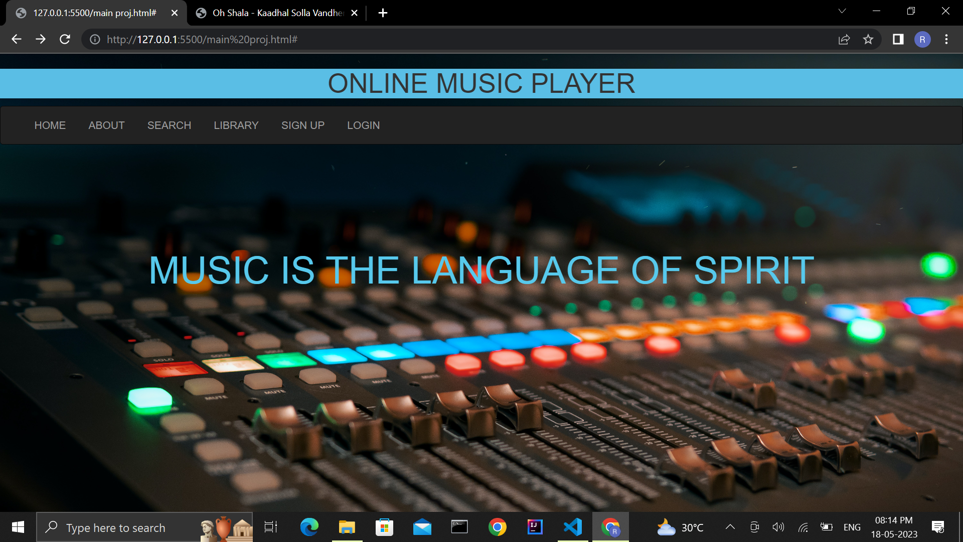 online-music-player